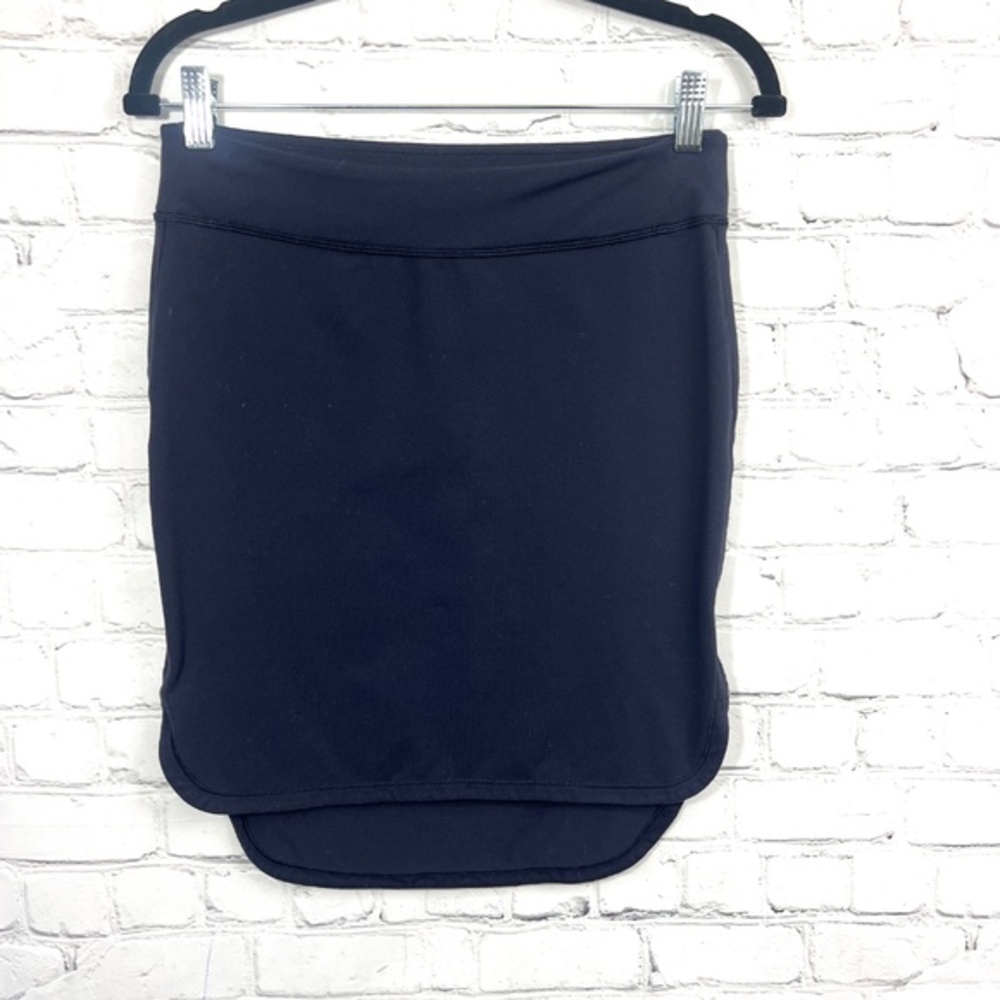 •|•LULULEMON ATHLETICA•| Navy Blue High Low Skirt Size 6 (2 of 2)